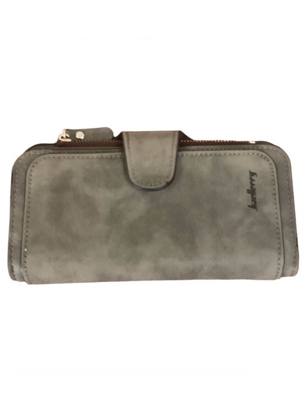 Baellery Wallet Army Green NWOT 7.7" length 16” slits for cards and Id